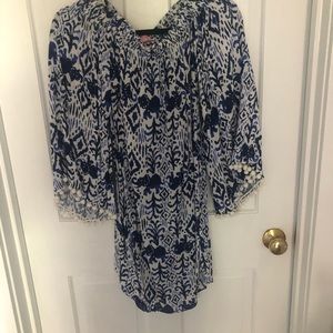 Lilly Pulitzer Elephant Print Pom Pom Dress